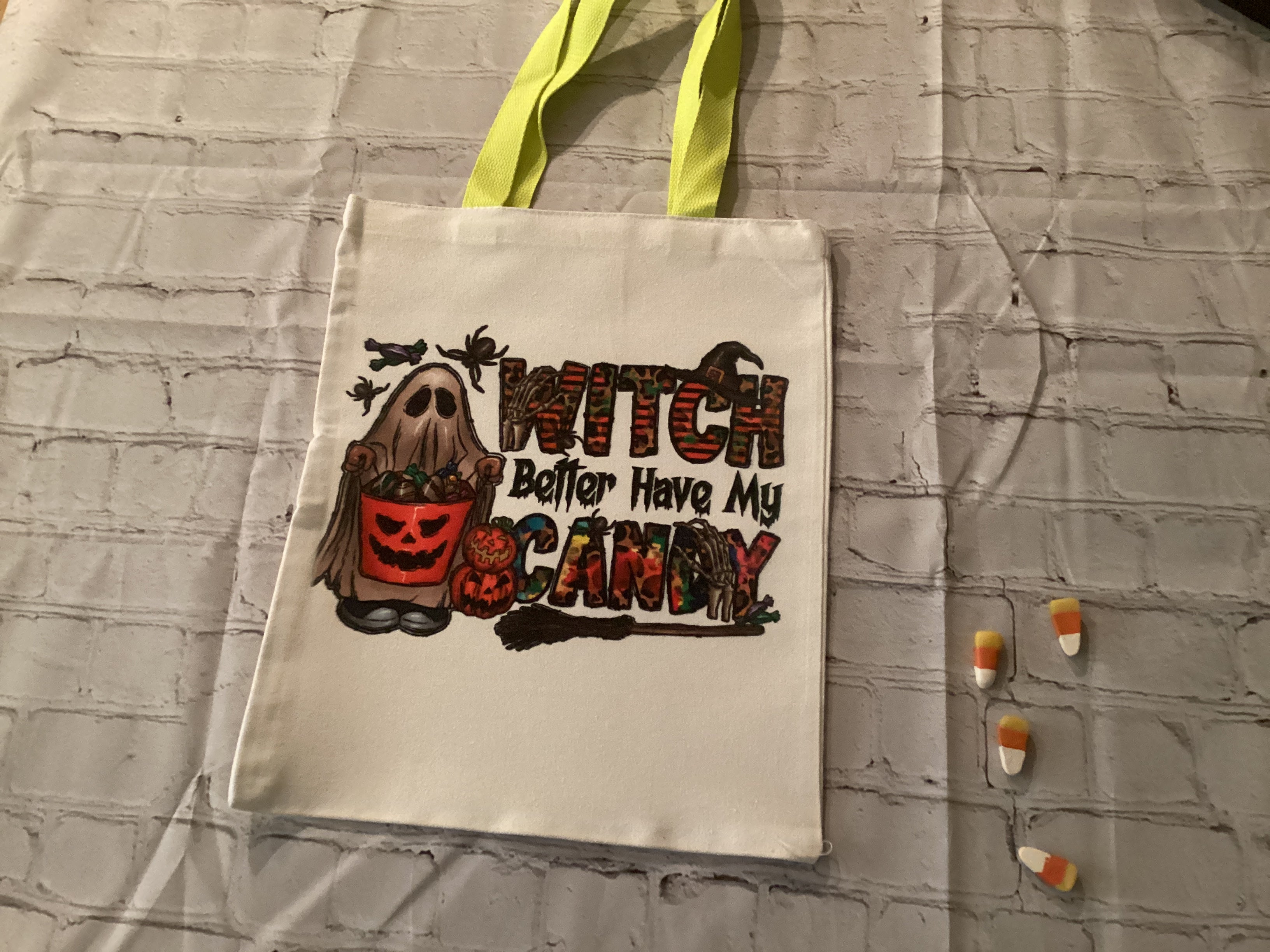 Witch Halloween Tote