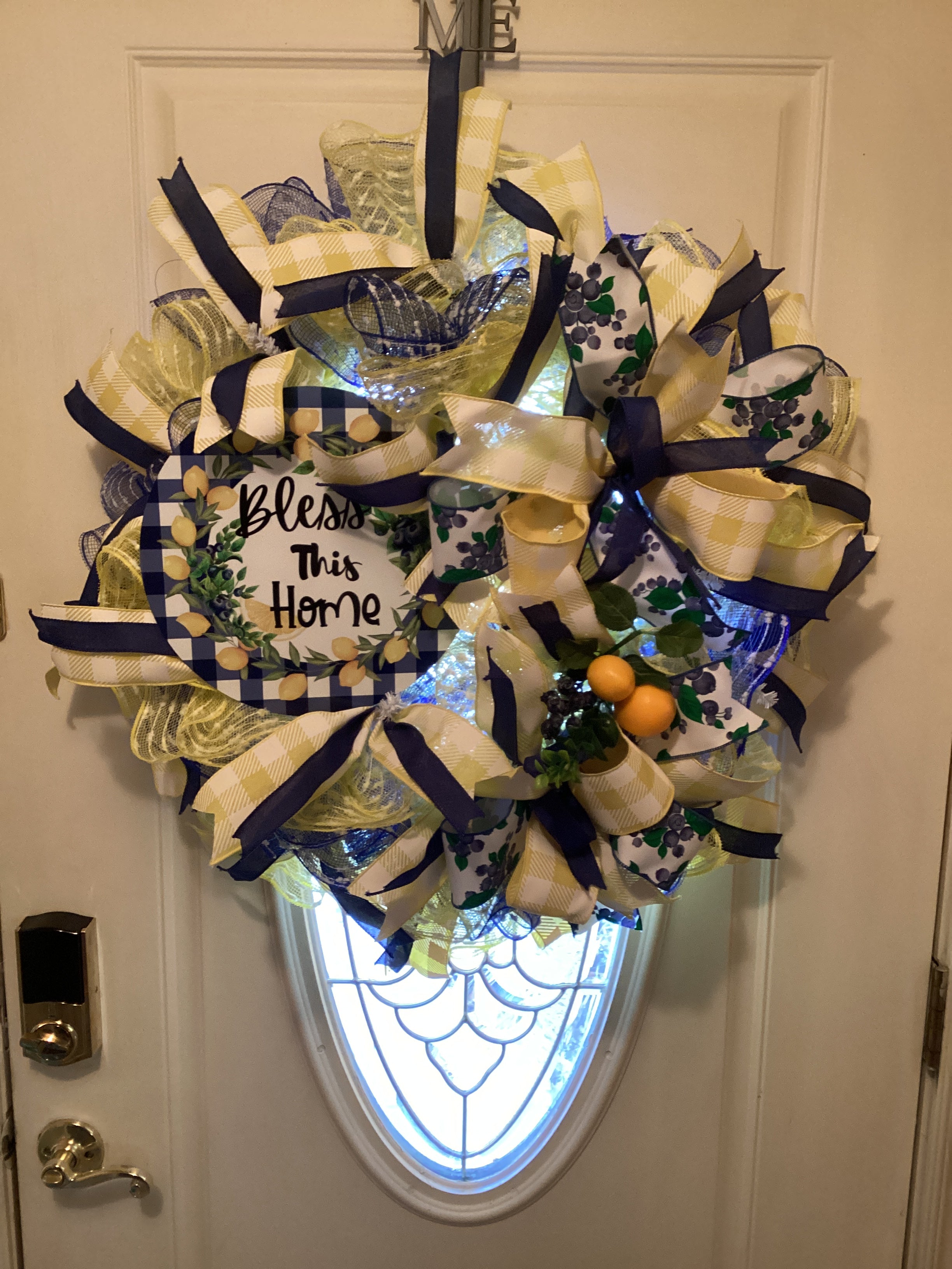 Welcome to Our Home Wreath
